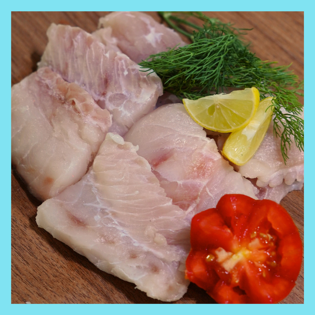 Frozen 1 KG Boneless Red Snapper Fillets