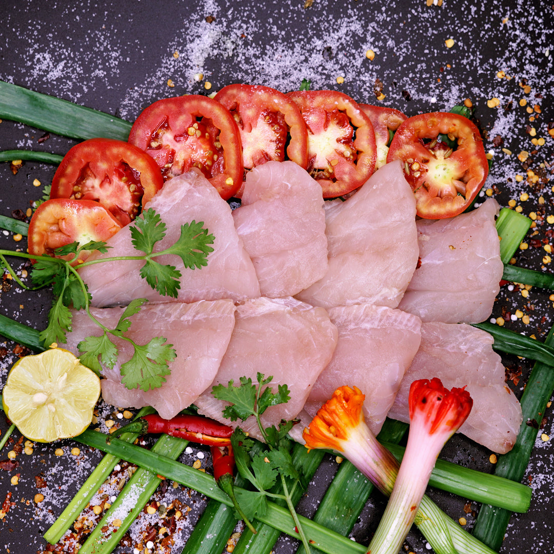 Frozen 1 KG Boneless COD Fish Fillets