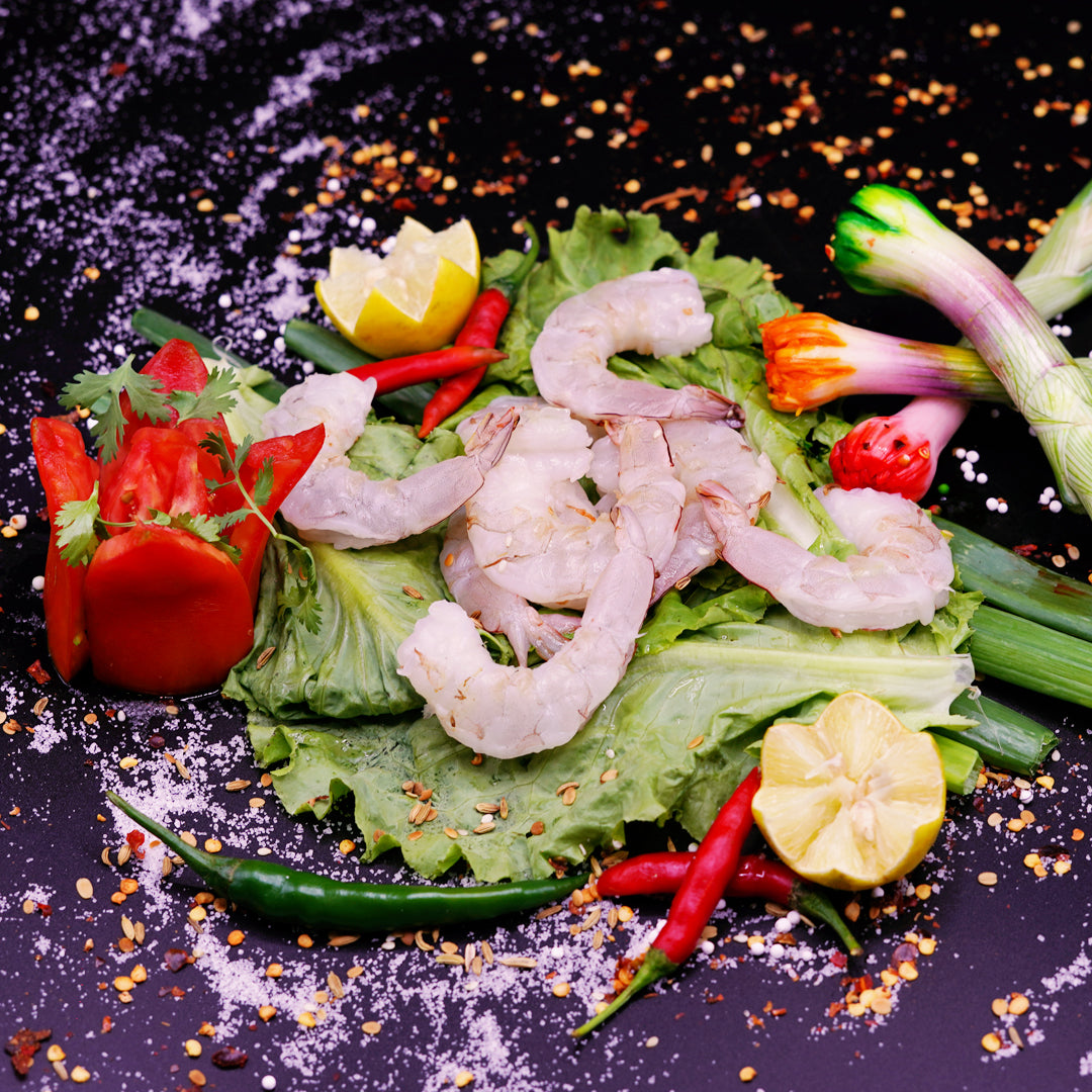Frozen 1 KG Large Peeled Shrimps