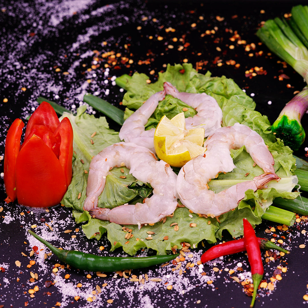 Frozen 1 KG X-Large Peeled Shrimps